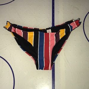 High rise bathing suit bottoms